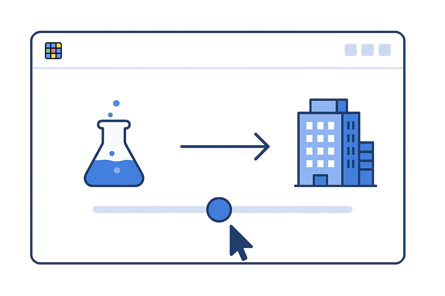 Team collaborating with AI technology